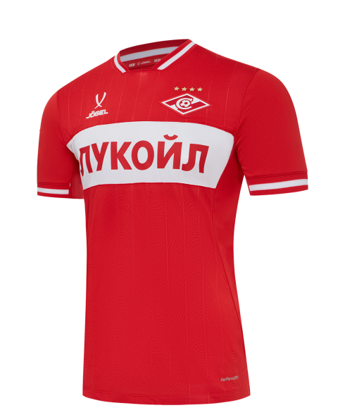 Футболка игровая JOGEL PerFormDRY Spartak 25 Home Jersey, красный, детский