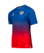 Футболка разминочная JOGEL NATIONAL PerFormDRY Pre-Match Tee, сине-красный