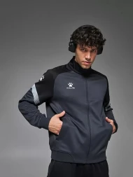 Олимпийка KELME Knitted Jacket Dark Grey