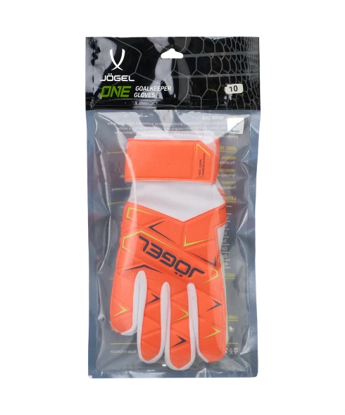 Перчатки вратарские JOGEL Legend BL3 Flat, коралловый