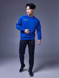 Свитшот KELME Knitted Crew Neck Sweatshirt Blue