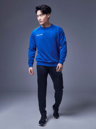 Свитшот KELME Knitted Crew Neck Sweatshirt Blue