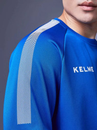 Свитшот KELME Knitted Crew Neck Sweatshirt Blue