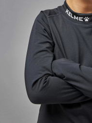 Детское термобелье (верх) утепленное KELME Long Sleeve T-Shirt Kid Black