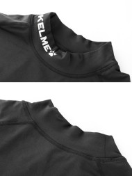 Детское термобелье (верх) утепленное KELME Long Sleeve T-Shirt Kid Black