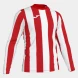 Футболка игровая JOMA с длинным рукавом INTER Красный-белый