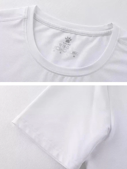 Футболка KELME Round Neck T-Shirt White