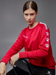 Свитшот KELME Knitted Crew Neck Sweatshirt Red