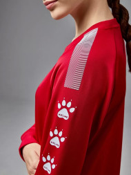Свитшот KELME Knitted Crew Neck Sweatshirt Red