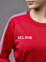 Свитшот KELME Knitted Crew Neck Sweatshirt Red