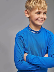Детское термобелье (верх) утепленное KELME Long Sleeve T-Shirt Kid Blue