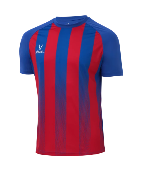 Футболка игровая JOGEL CAMP Striped Jersey, красный/синий