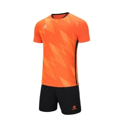 Футбольная форма KELME Short-Sleeved Football Suit (Orange/Black)