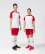 Футболка игровая JOGEL CAMP Reglan Jersey, белый/красный, детский