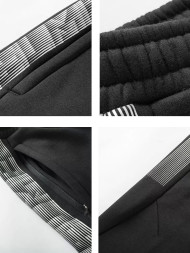 Брюки KELME Men's Knitted Velvet Trousers Black