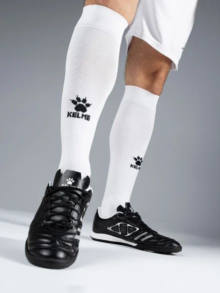 Гетры KELME Elastic Mid-Calf Football Sock White