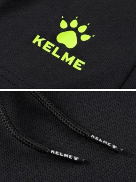 Футбольная форма KELME Short-Sleeved Football Suit Black