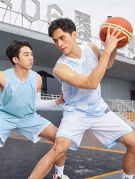 Баскетбольная форма KELME Basketball Clothes Light Blue
