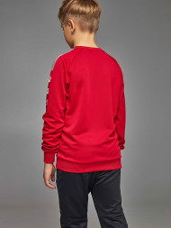 Детский свитшот KELME Knitted Crew Neck Sweatshirt Red
