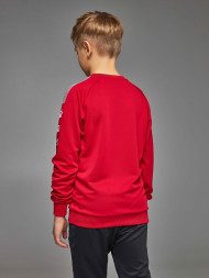 Детский свитшот KELME Knitted Crew Neck Sweatshirt Red