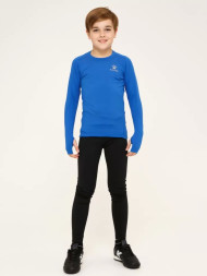Детское термобелье (верх) утепленное KELME Tech Fit Long Sleeve (Thick) Kids Blue