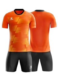 Футбольная форма KELME Football Suit (Orange/Black)