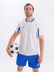 Футбольная форма KELME Short-Sleeved Football Suit (White/Blue)