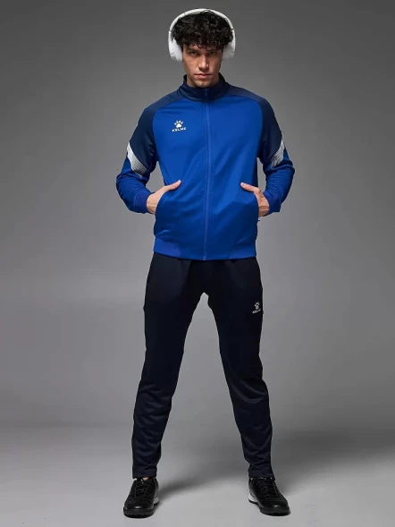 Олимпийка KELME Knitted Jacket Blue