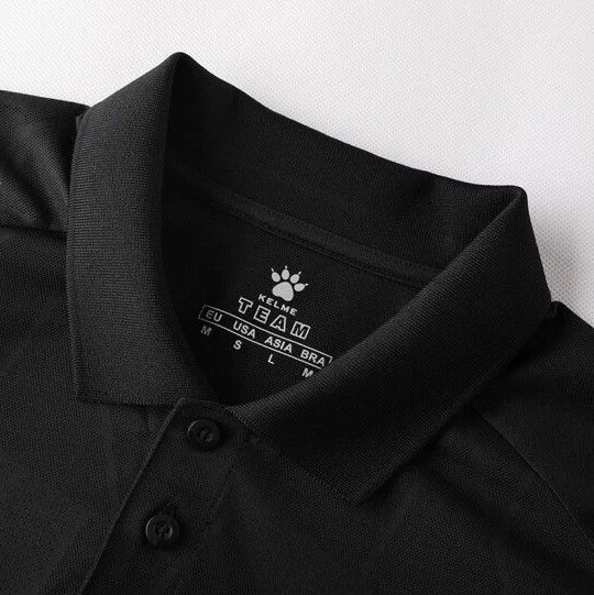 Футболка-поло KELME Short Sleeve Polo Shirt Black
