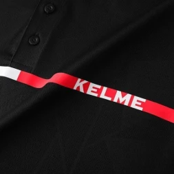 Футболка-поло KELME Short Sleeve Polo Shirt Black