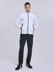 Спортивный костюм KELME Knit Jacket Suit (White/Black)