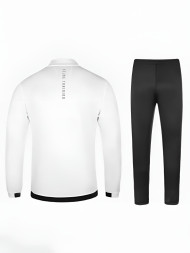 Спортивный костюм KELME Knit Jacket Suit (White/Black)