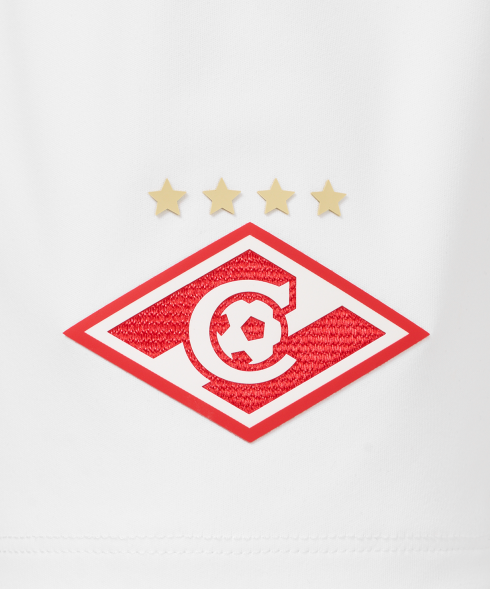 Шорты игровые JOGEL PerFormDRY Spartak 25 Home Shorts, белый, детский