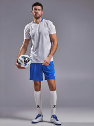 Футбольная форма KELME Short-Sleeved Football Suit (White/Blue)