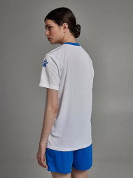 Футбольная форма KELME Short-Sleeved Football Suit (White/Blue)