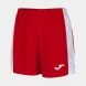 Женские игровые шорты JOMA ACADEMY III Красный-белый
