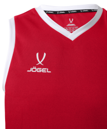 Майка баскетбольная JOGEL CAMP Basic, красный, детский