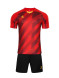 Футбольная форма KELME Short Sleeve Football Suit (Red/Black)