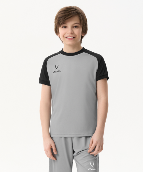 Футболка игровая JOGEL CAMP Reglan Jersey, серый, детский