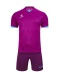 Футбольная форма KELME Short Sleeve Football Uniform (Light Purple/Black)