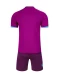 Футбольная форма KELME Short Sleeve Football Uniform (Light Purple/Black)