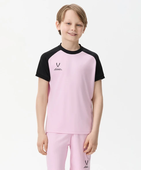 Футболка игровая JOGEL CAMP Reglan Jersey, розовый, детский