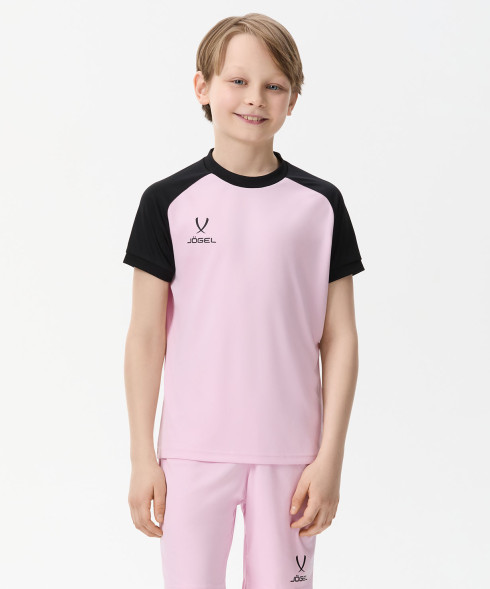 Футболка игровая JOGEL CAMP Reglan Jersey, розовый, детский