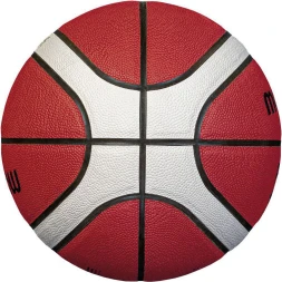Мяч баск. MOLTEN B6G4550X р.6, FIBA Appr, 12 пан, синт. кожа, нейл.кор,кор-беж-чер