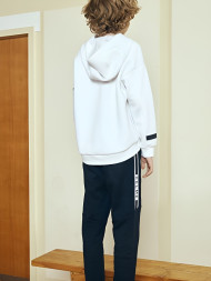 Детское худи KELME Boys Hooded Sweatshirt White