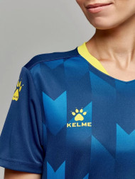 Футбольная форма KELME Short-Sleeved Football Suit (Dark Blue/Black)