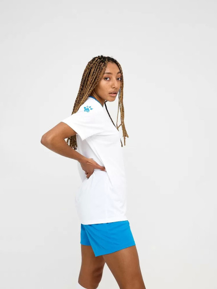Футбольная форма KELME S/S Football Set (White/Light Blue)