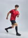 Футбольная форма KELME Short-Sleeved Football Suit (Burgundy/Black)
