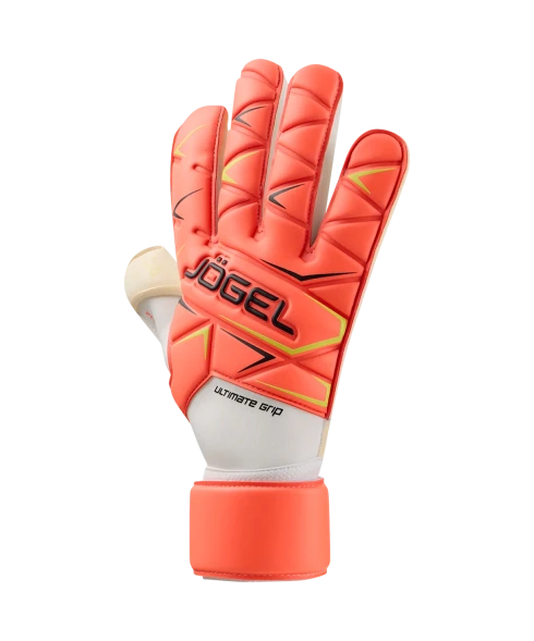 Перчатки вратарские JOGEL Legend UL4 Roll Negative, коралловый