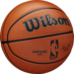 Мяч баск. WILSON NBA Authentic, WTB7300XB07, р.7, резина, оранжевый